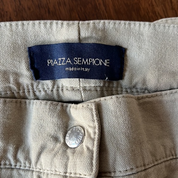 Piazza Sempione Khaki Pants - Picture 5 of 9
